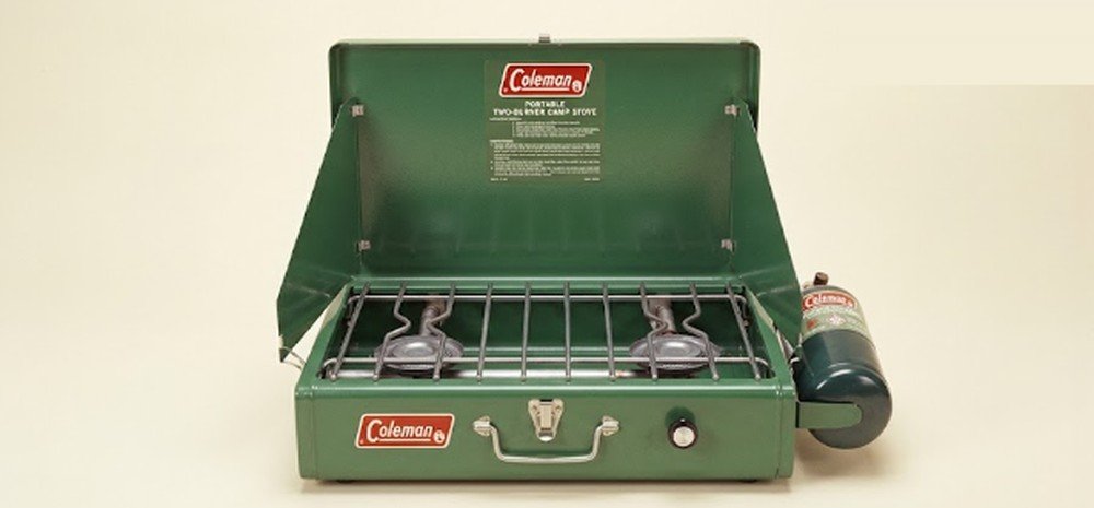 Portable Two-Burner Camp Stove