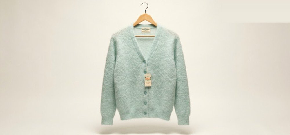 Mohair-Blend Cardigan