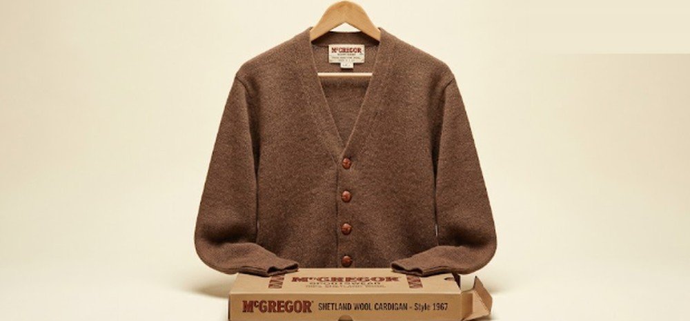 Shetland Wool Cardigan